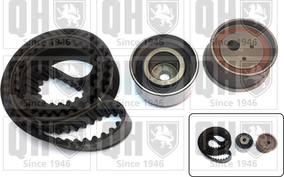 Quinton Hazell QBK563 - Комплект зубчатого ремня ГРМ autospares.lv