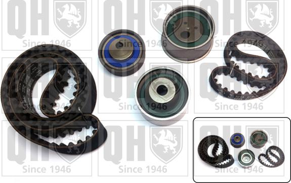 Quinton Hazell QBK535 - Комплект зубчатого ремня ГРМ autospares.lv