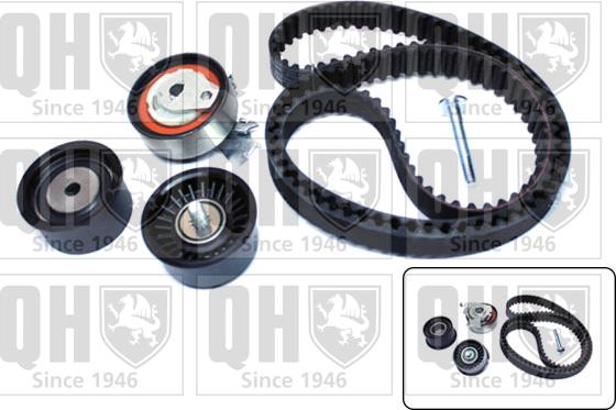 Quinton Hazell QBK579 - Комплект зубчатого ремня ГРМ autospares.lv