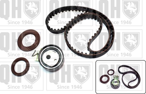 Quinton Hazell QBK577 - Комплект зубчатого ремня ГРМ autospares.lv