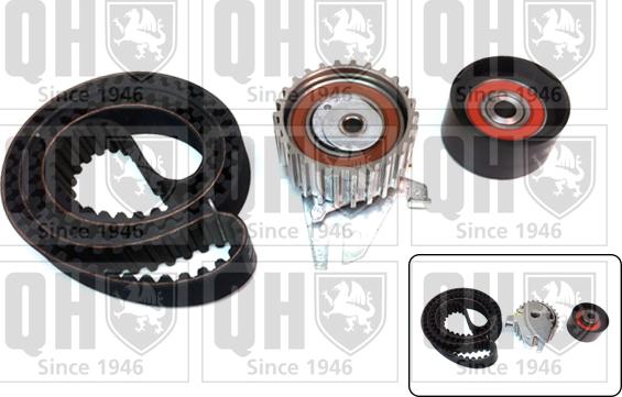 Quinton Hazell QBK696 - Комплект зубчатого ремня ГРМ autospares.lv