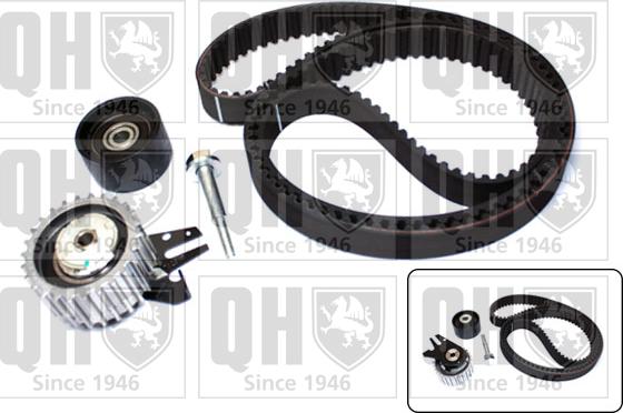 Quinton Hazell QBK659 - Комплект зубчатого ремня ГРМ autospares.lv