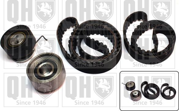 Quinton Hazell QBK664 - Комплект зубчатого ремня ГРМ autospares.lv