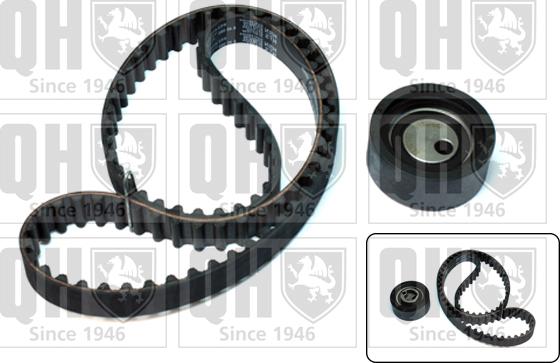 Quinton Hazell QBK660 - Комплект зубчатого ремня ГРМ autospares.lv