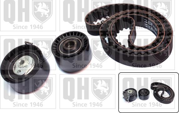 Quinton Hazell QBK680 - Комплект зубчатого ремня ГРМ autospares.lv