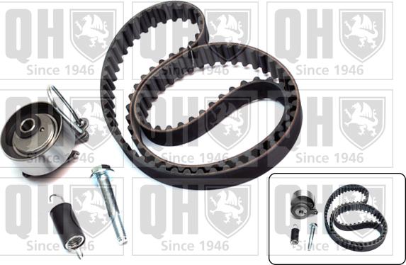 Quinton Hazell QBK682 - Комплект зубчатого ремня ГРМ autospares.lv