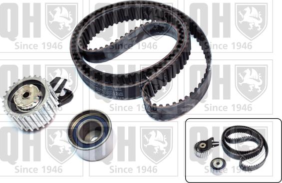 Quinton Hazell QBK687 - Комплект зубчатого ремня ГРМ autospares.lv