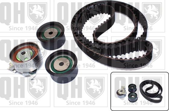 Quinton Hazell QBK635 - Комплект зубчатого ремня ГРМ autospares.lv