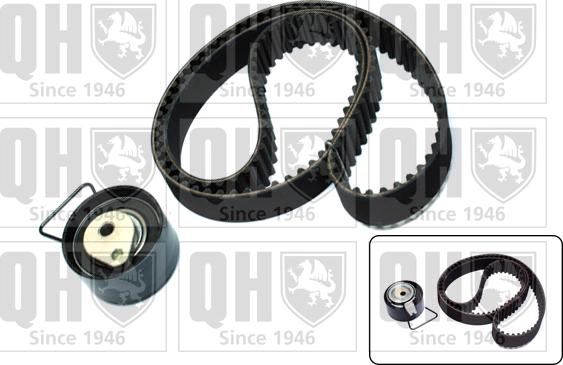 Quinton Hazell QBK621 - Комплект зубчатого ремня ГРМ autospares.lv