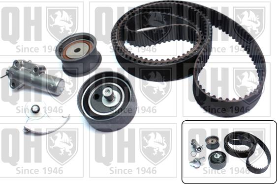 Quinton Hazell QBK670 - Комплект зубчатого ремня ГРМ autospares.lv