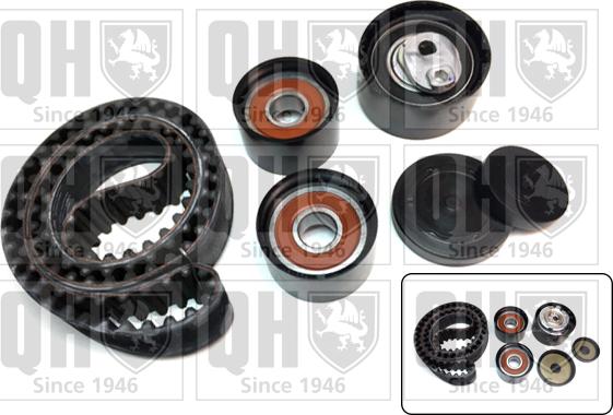 Quinton Hazell QBK671 - Комплект зубчатого ремня ГРМ autospares.lv