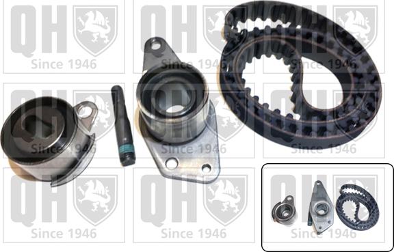 Quinton Hazell QBK145 - Комплект зубчатого ремня ГРМ autospares.lv