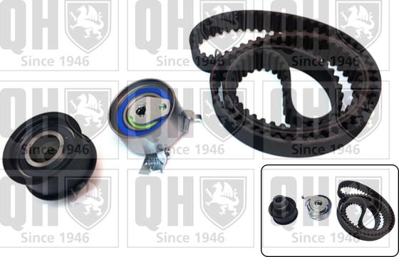 Quinton Hazell QBK147 - Комплект зубчатого ремня ГРМ autospares.lv