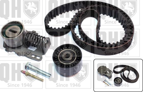 Quinton Hazell QBK118 - Комплект зубчатого ремня ГРМ autospares.lv