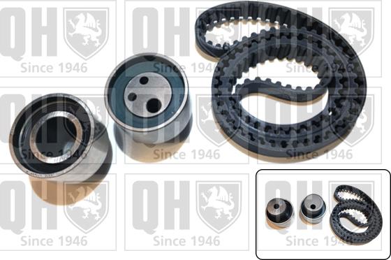 Quinton Hazell QBK138 - Комплект зубчатого ремня ГРМ autospares.lv