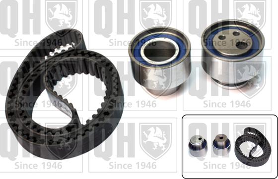 Quinton Hazell QBK137 - Комплект зубчатого ремня ГРМ autospares.lv