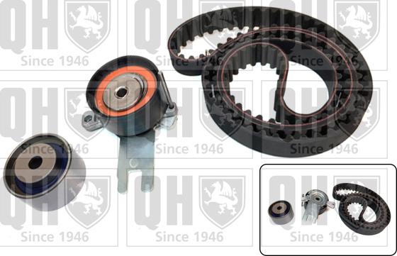 Quinton Hazell QBK801 - Комплект зубчатого ремня ГРМ autospares.lv