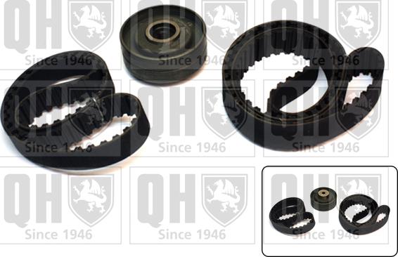 Quinton Hazell QBK808 - Комплект зубчатого ремня ГРМ autospares.lv