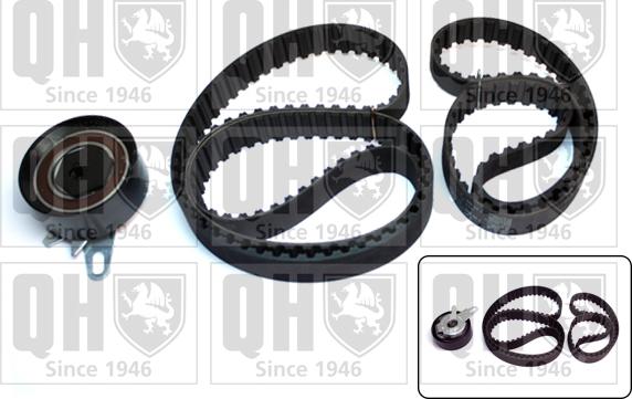 Quinton Hazell QBK807 - Комплект зубчатого ремня ГРМ autospares.lv