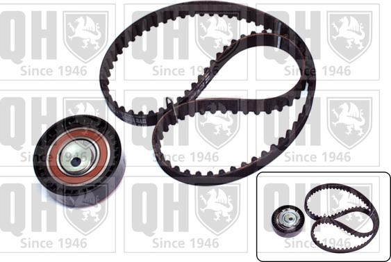 Quinton Hazell QBK880 - Комплект зубчатого ремня ГРМ autospares.lv