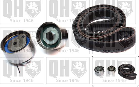 Quinton Hazell QBK823 - Комплект зубчатого ремня ГРМ autospares.lv