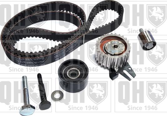 Quinton Hazell QBK875 - Комплект зубчатого ремня ГРМ autospares.lv