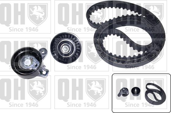 Quinton Hazell QBK876 - Комплект зубчатого ремня ГРМ autospares.lv