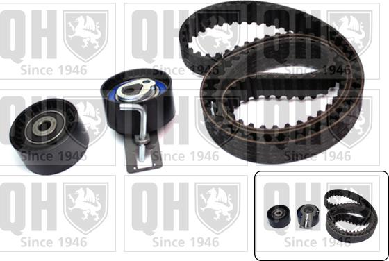 Quinton Hazell QBK871 - Комплект зубчатого ремня ГРМ autospares.lv