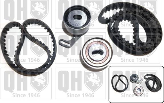 Quinton Hazell QBK396 - Комплект зубчатого ремня ГРМ autospares.lv