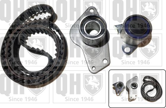 Quinton Hazell QBK343 - Комплект зубчатого ремня ГРМ autospares.lv