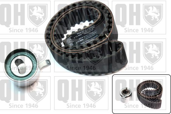 Quinton Hazell QBK358 - Комплект зубчатого ремня ГРМ autospares.lv