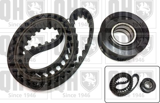 Quinton Hazell QBK360 - Комплект зубчатого ремня ГРМ autospares.lv