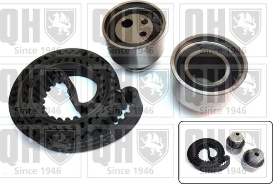 Quinton Hazell QBK306 - Комплект зубчатого ремня ГРМ autospares.lv