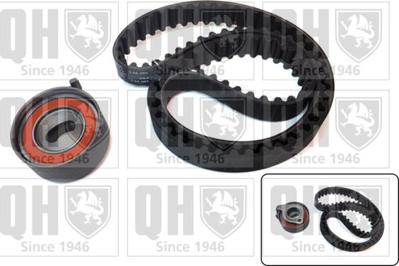 Quinton Hazell QBK384 - Комплект зубчатого ремня ГРМ autospares.lv