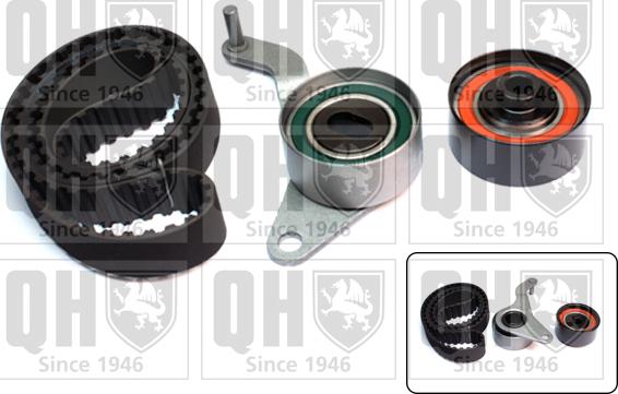 Quinton Hazell QBK338 - Комплект зубчатого ремня ГРМ autospares.lv