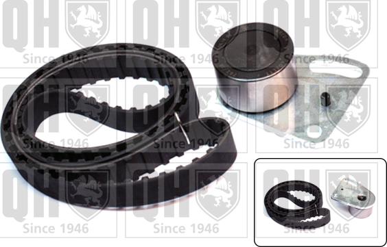 Quinton Hazell QBK326 - Комплект зубчатого ремня ГРМ autospares.lv