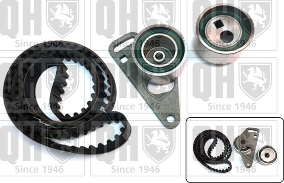 Quinton Hazell QBK323 - Комплект зубчатого ремня ГРМ autospares.lv