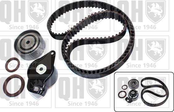 Quinton Hazell QBK255 - Комплект зубчатого ремня ГРМ autospares.lv