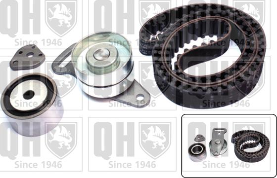 Quinton Hazell QBK252 - Комплект зубчатого ремня ГРМ autospares.lv