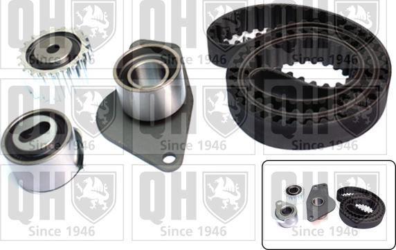 Quinton Hazell QBK267 - Комплект зубчатого ремня ГРМ autospares.lv