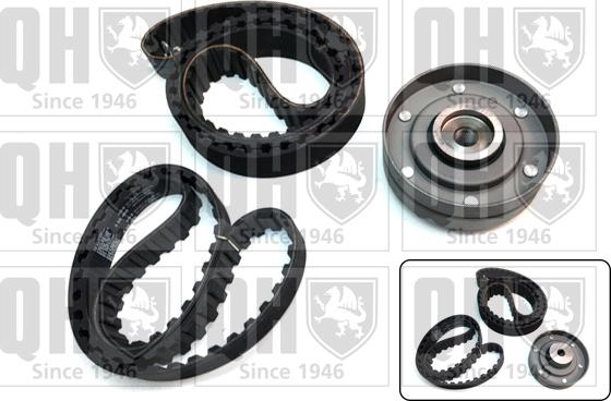 Quinton Hazell QBK289 - Комплект зубчатого ремня ГРМ autospares.lv