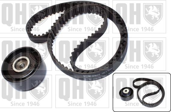 Quinton Hazell QBK286 - Комплект зубчатого ремня ГРМ autospares.lv