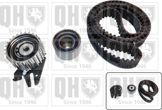 Quinton Hazell QBK238 - Комплект зубчатого ремня ГРМ autospares.lv