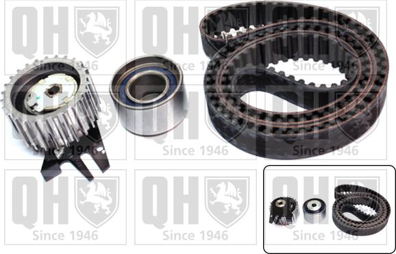 Quinton Hazell QBK272 - Комплект зубчатого ремня ГРМ autospares.lv