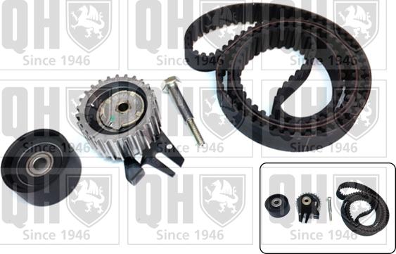 Quinton Hazell QBK794 - Комплект зубчатого ремня ГРМ autospares.lv