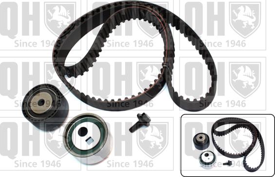 Quinton Hazell QBK796 - Комплект зубчатого ремня ГРМ autospares.lv