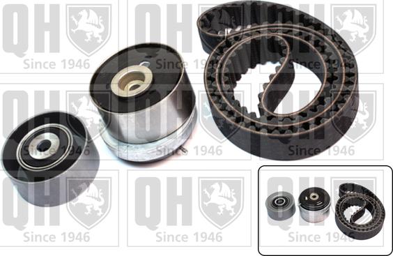 Quinton Hazell QBK756 - Комплект зубчатого ремня ГРМ autospares.lv