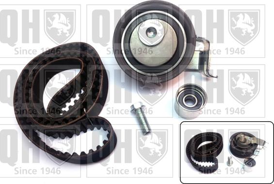 Quinton Hazell QBK786 - Комплект зубчатого ремня ГРМ autospares.lv