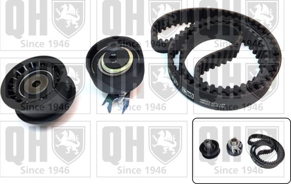 Quinton Hazell QBK734 - Комплект зубчатого ремня ГРМ autospares.lv