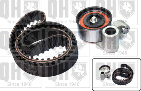 Quinton Hazell QBK736 - Комплект зубчатого ремня ГРМ autospares.lv